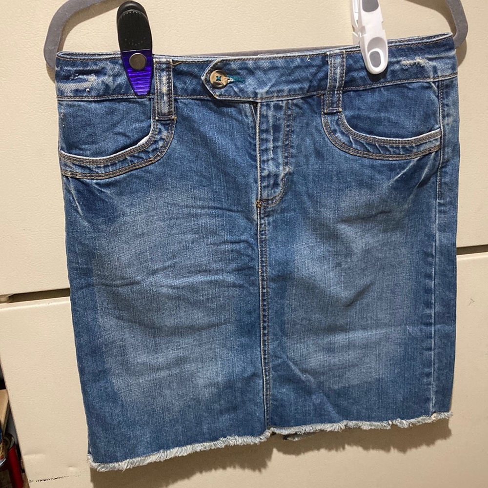 Denim skirt